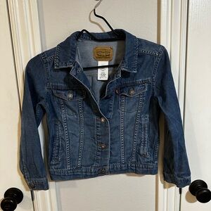 Levi’s Kids Denim Trucker Jacket 👖 Classic Jean Jacket • Size 8–10